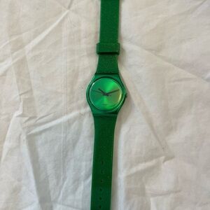 Swatch watch - sparkling green